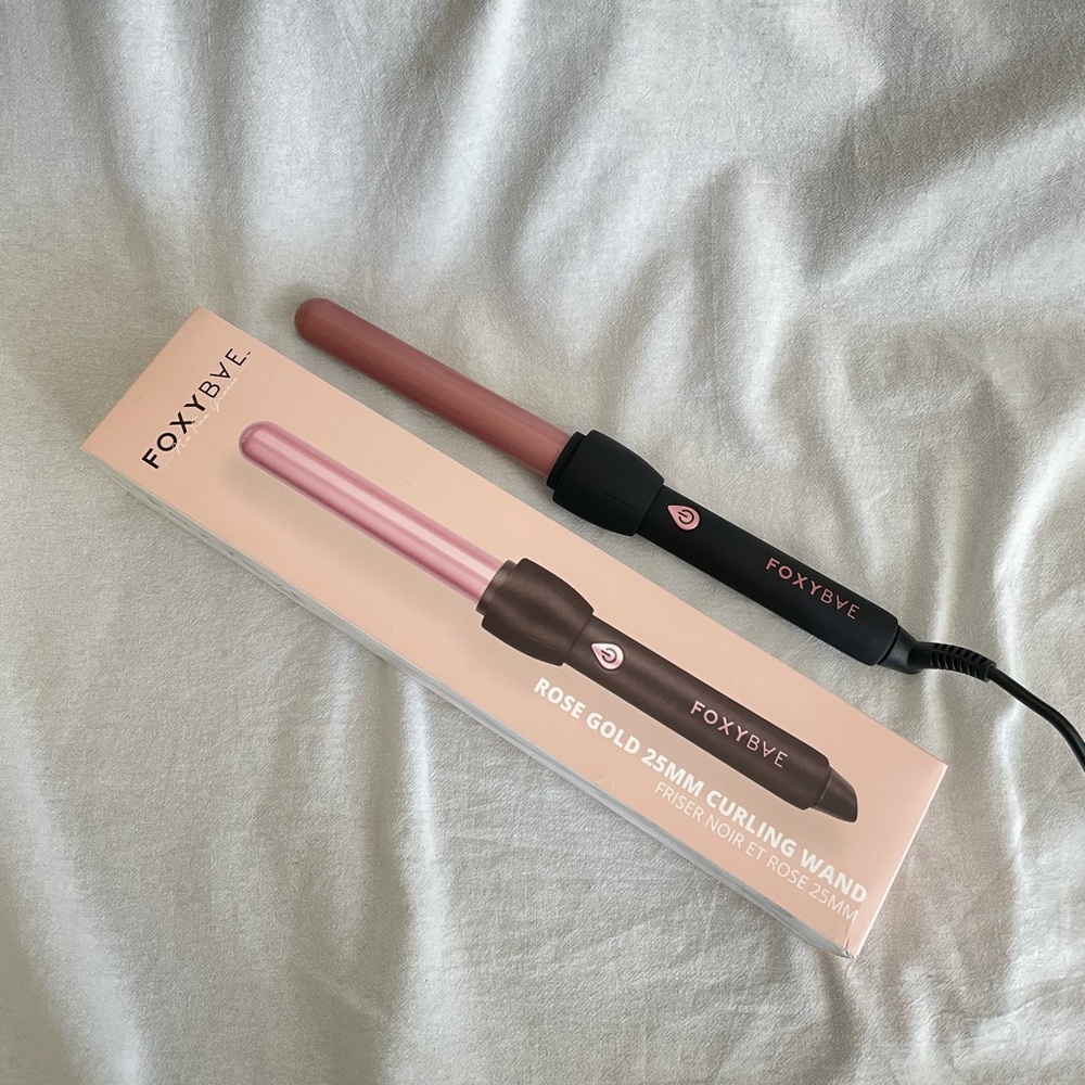 FOXYBAE 25mm curler  curling wand (new)